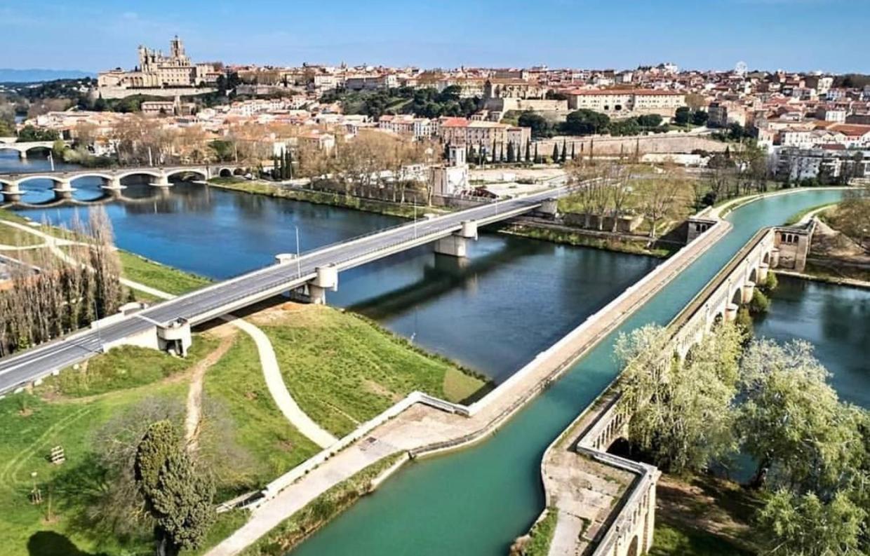 Arcole 5 - Jolie Appartement Centre Ville De Beziers Avec Garage- Wifi -Tv Connectee Экстерьер фото
